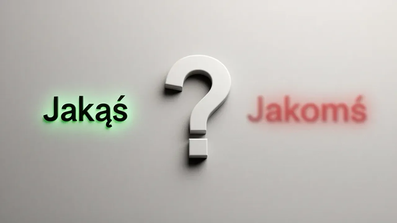 Jakąś czy jakomś? Sprawdź poprawną formę i zasady pisowni zaimka