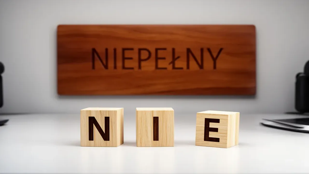 Nie pełny czy niepełny? Poradnik poprawnej pisowni w praktyce
